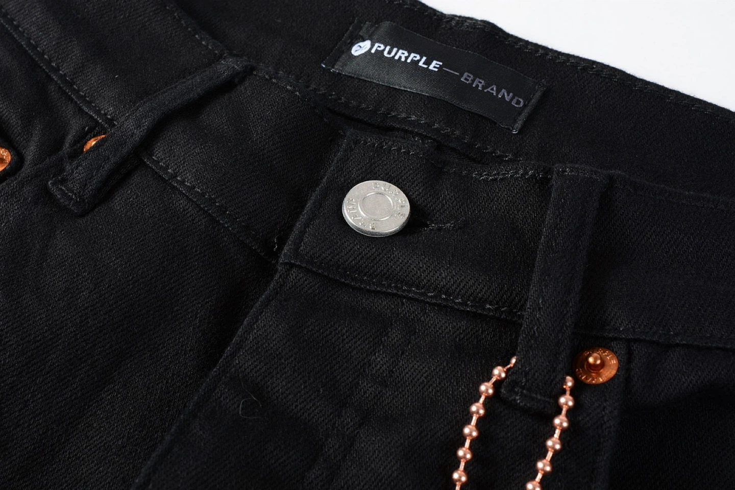 Purple Brand Black Distressed Skinny Jeans - photo 3