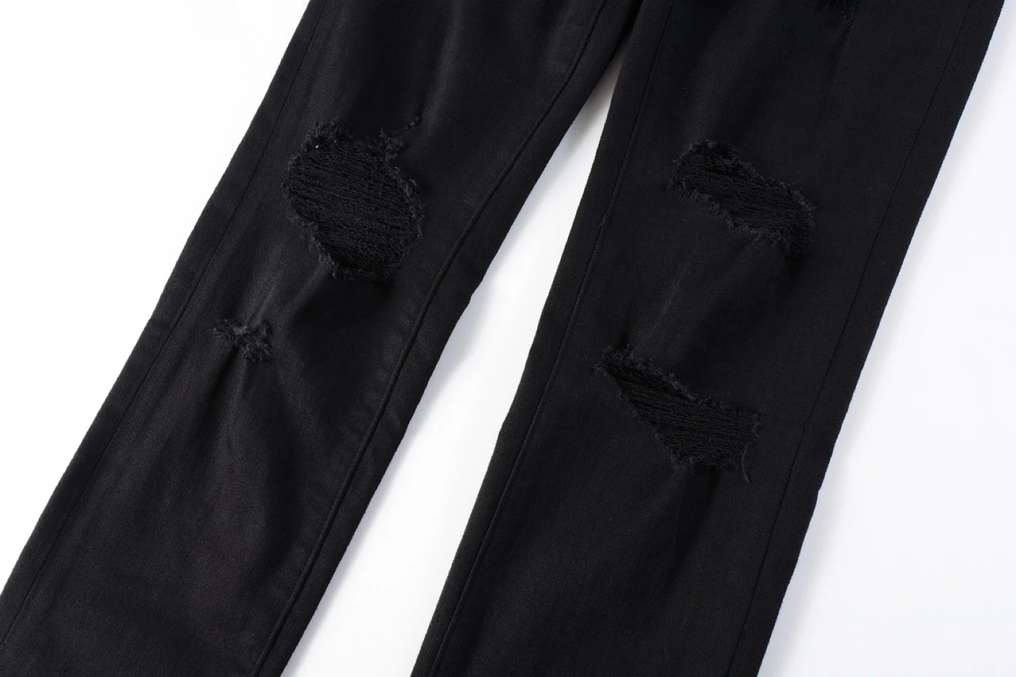 Purple Brand Black Distressed Skinny Jeans - photo 5