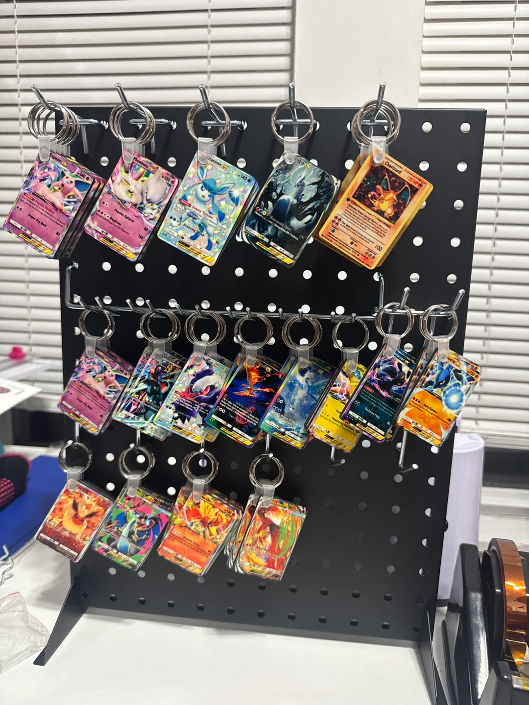 Pokemon Card Keychains