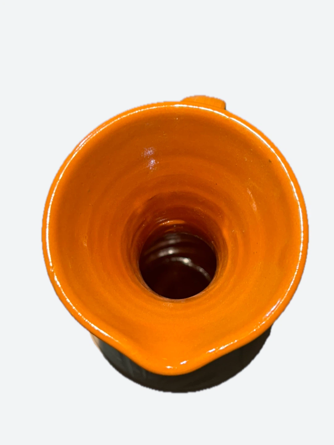 Italian Terracotta Calabrian Pottery Pitcher - photo 4