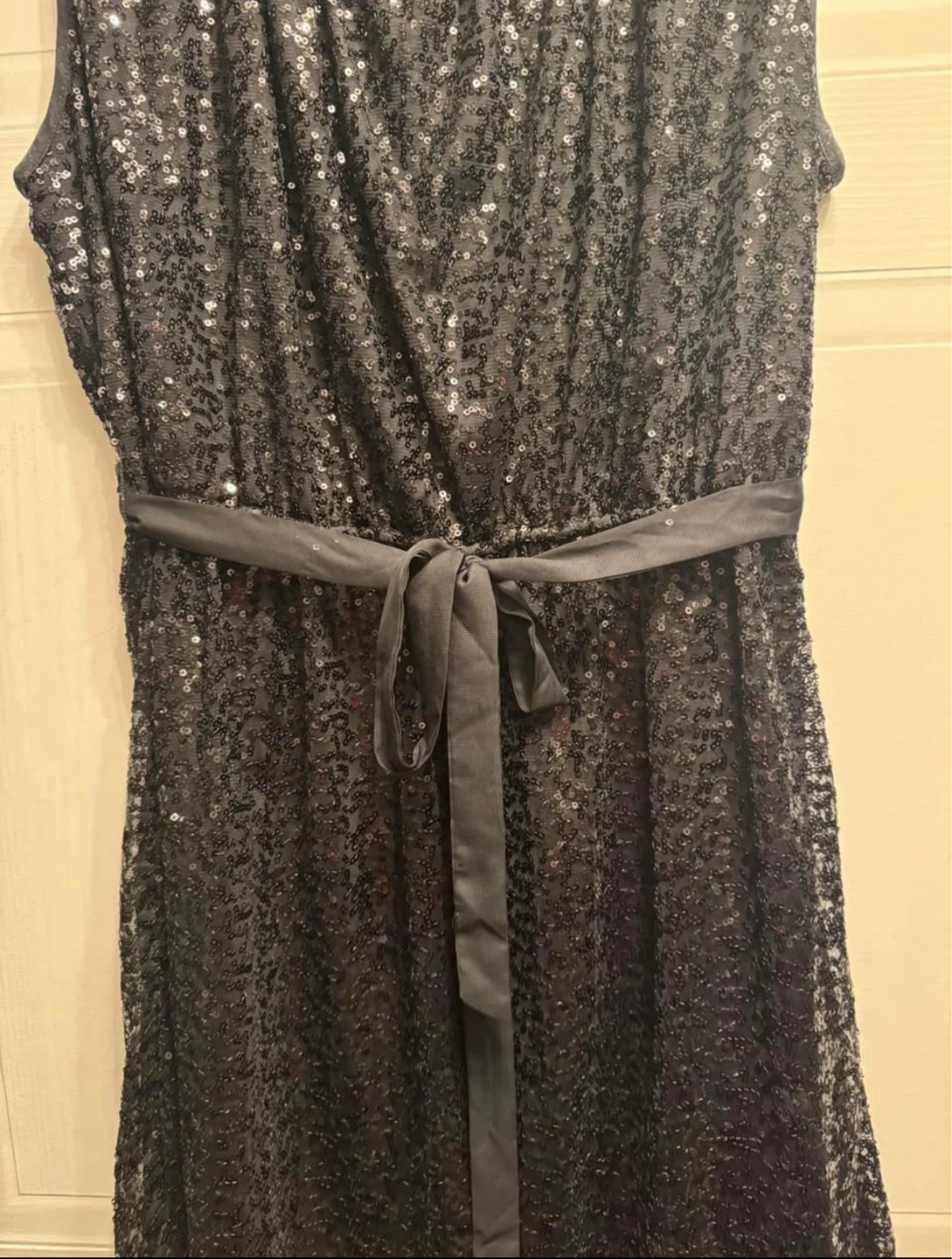 Sparkly Black Sleeveless Dress - photo 2