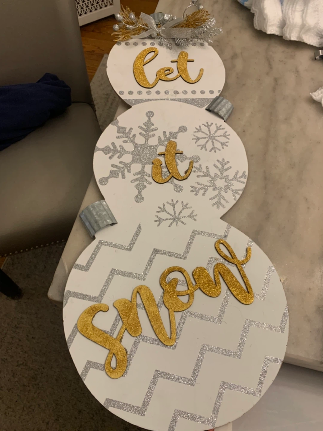 Let It Snow Christmas Decoration