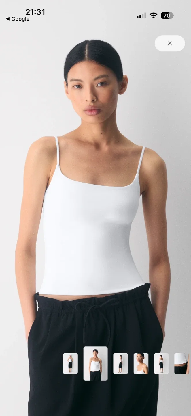 ARITZIA White Tank Top - photo 2