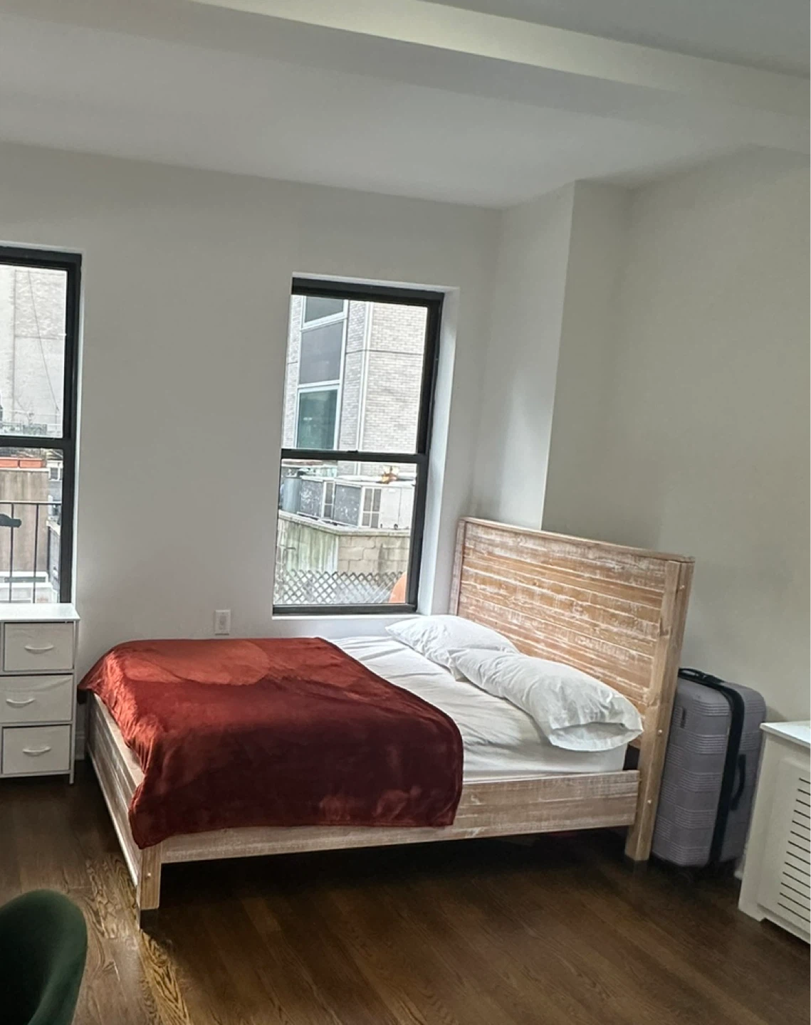 Solid Wood Full Size Bed Frame