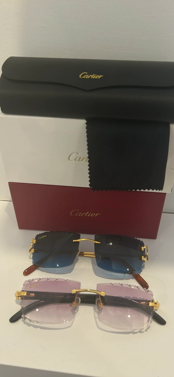 Cartier Sunglasses with Case and Box