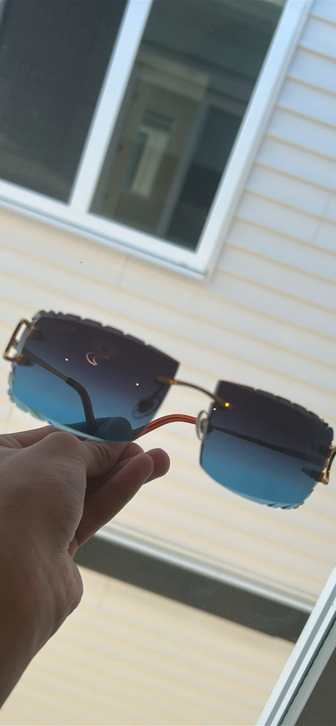 Cartier Sunglasses with Case and Box - photo 3