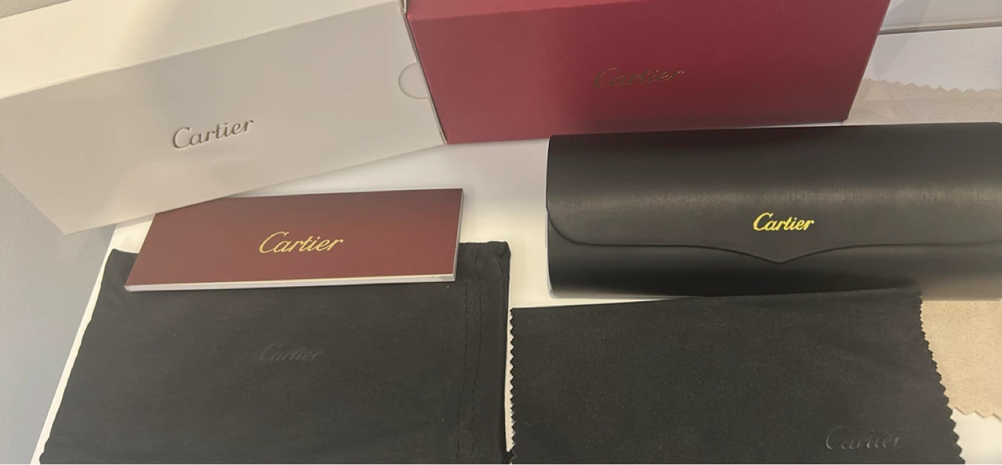 Cartier Sunglasses with Case and Box - photo 5