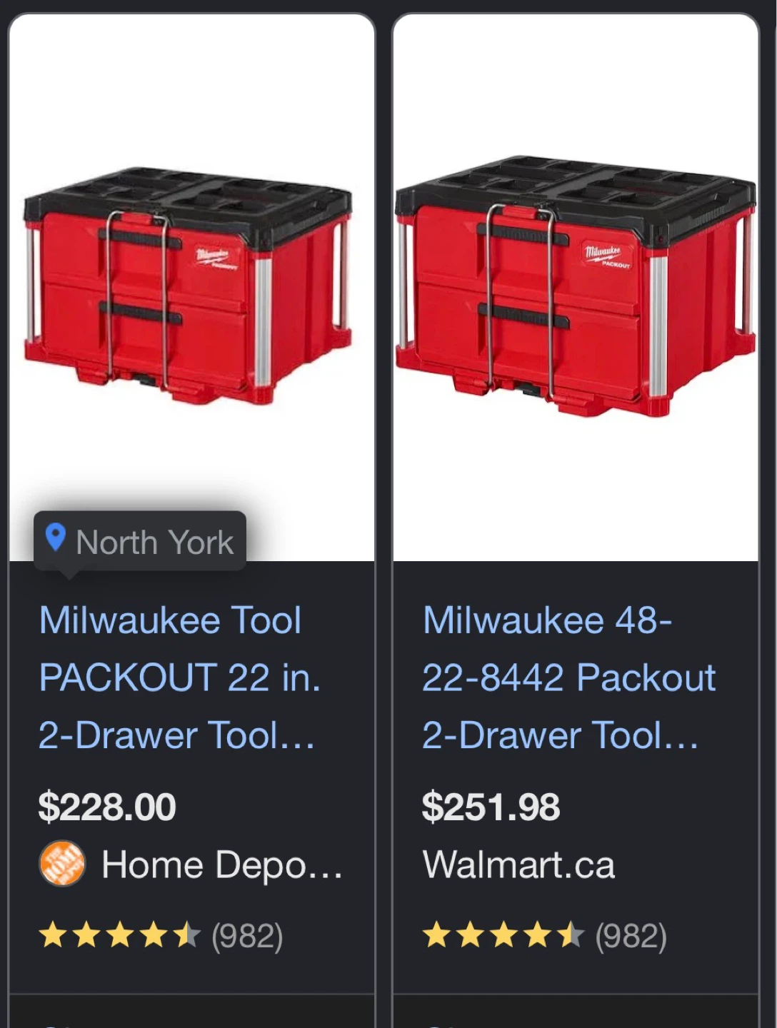 Milwaukee PACKOUT 2-Drawer Tool Box - photo 2