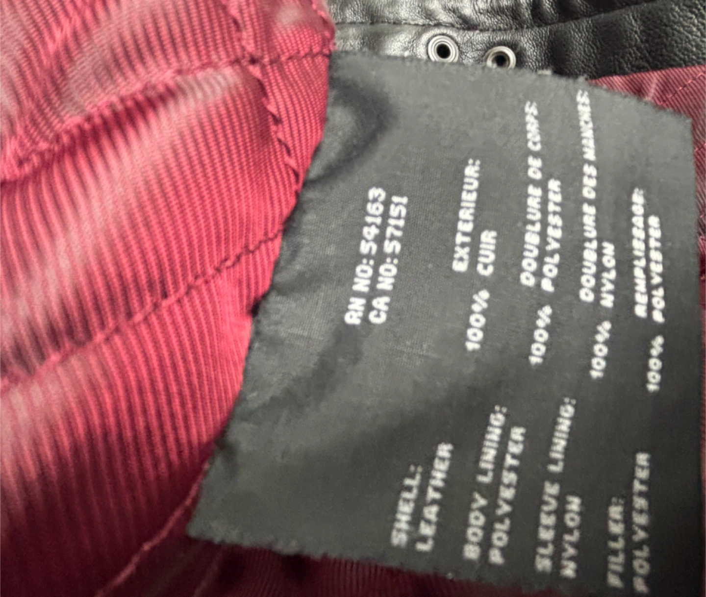 XL Marc New York Men's Black Leather Jacket - photo 4