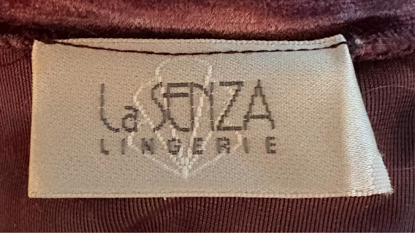 ✨✨La Senza Burgundy Velvet V-Neck Top - photo 5