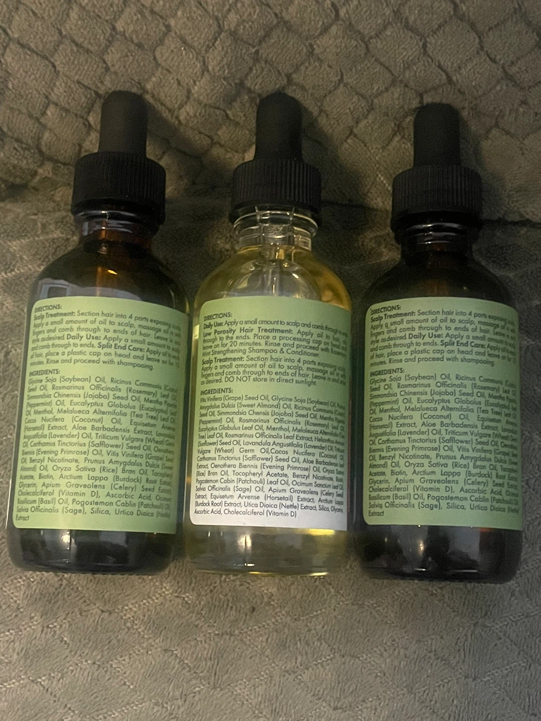 Mielle Rosemary Mint Scalp & Hair Strengthening Oil (Set of 3) - photo 2
