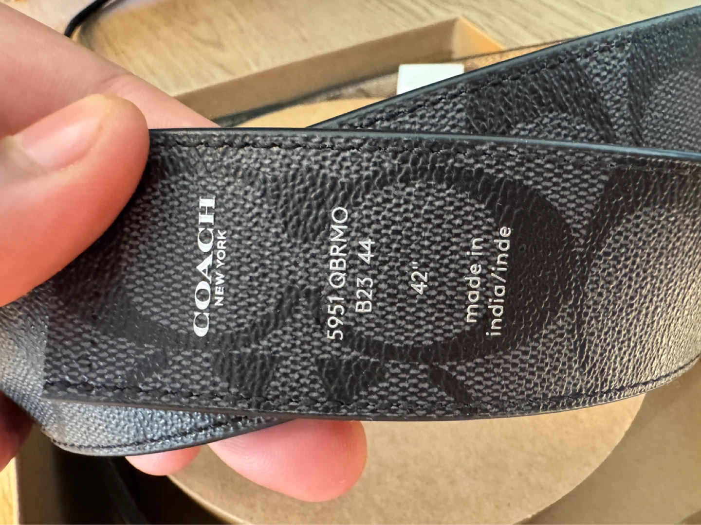 COACH Reversible Belt - photo 3