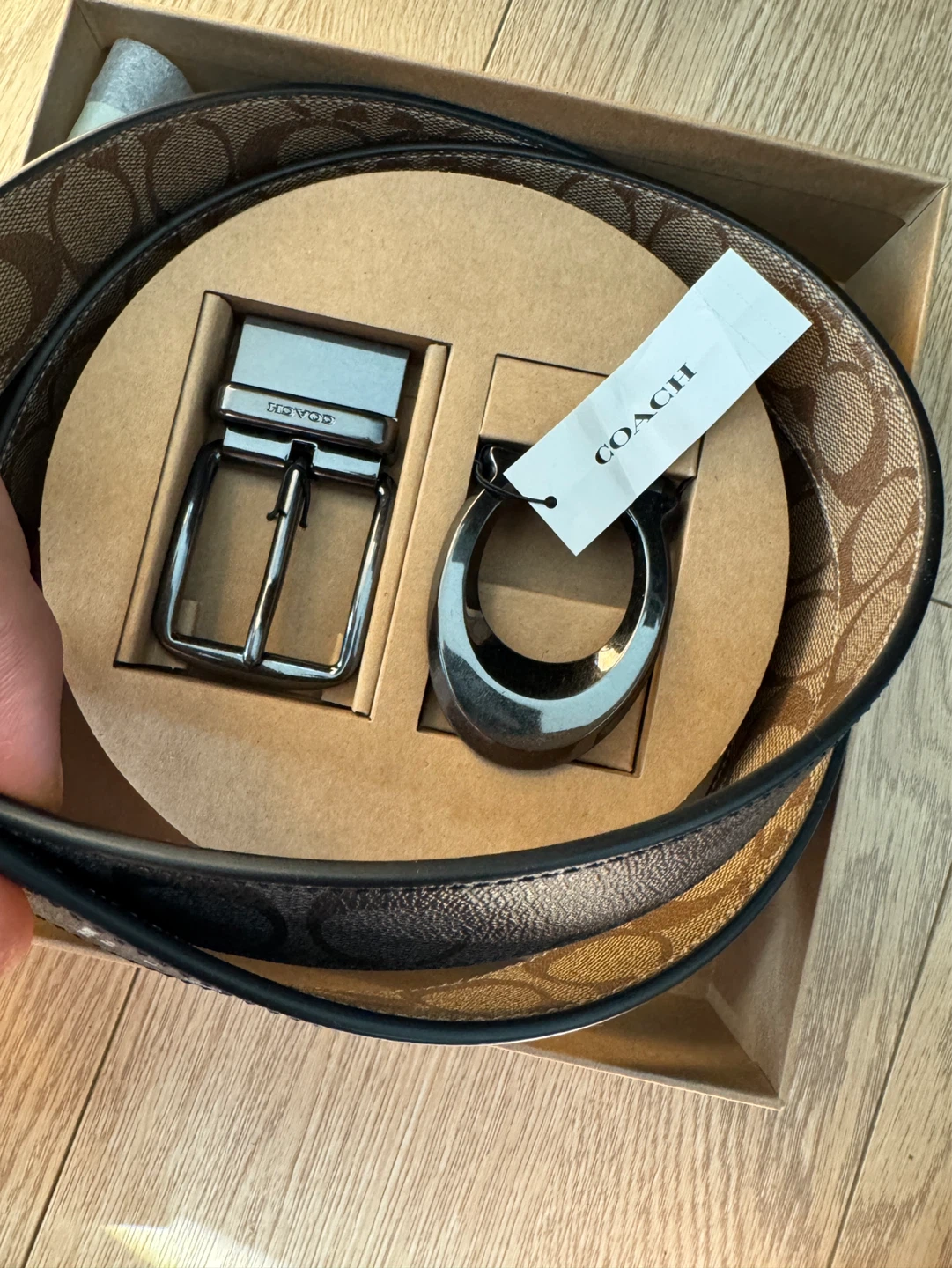 COACH Reversible Belt - photo 2