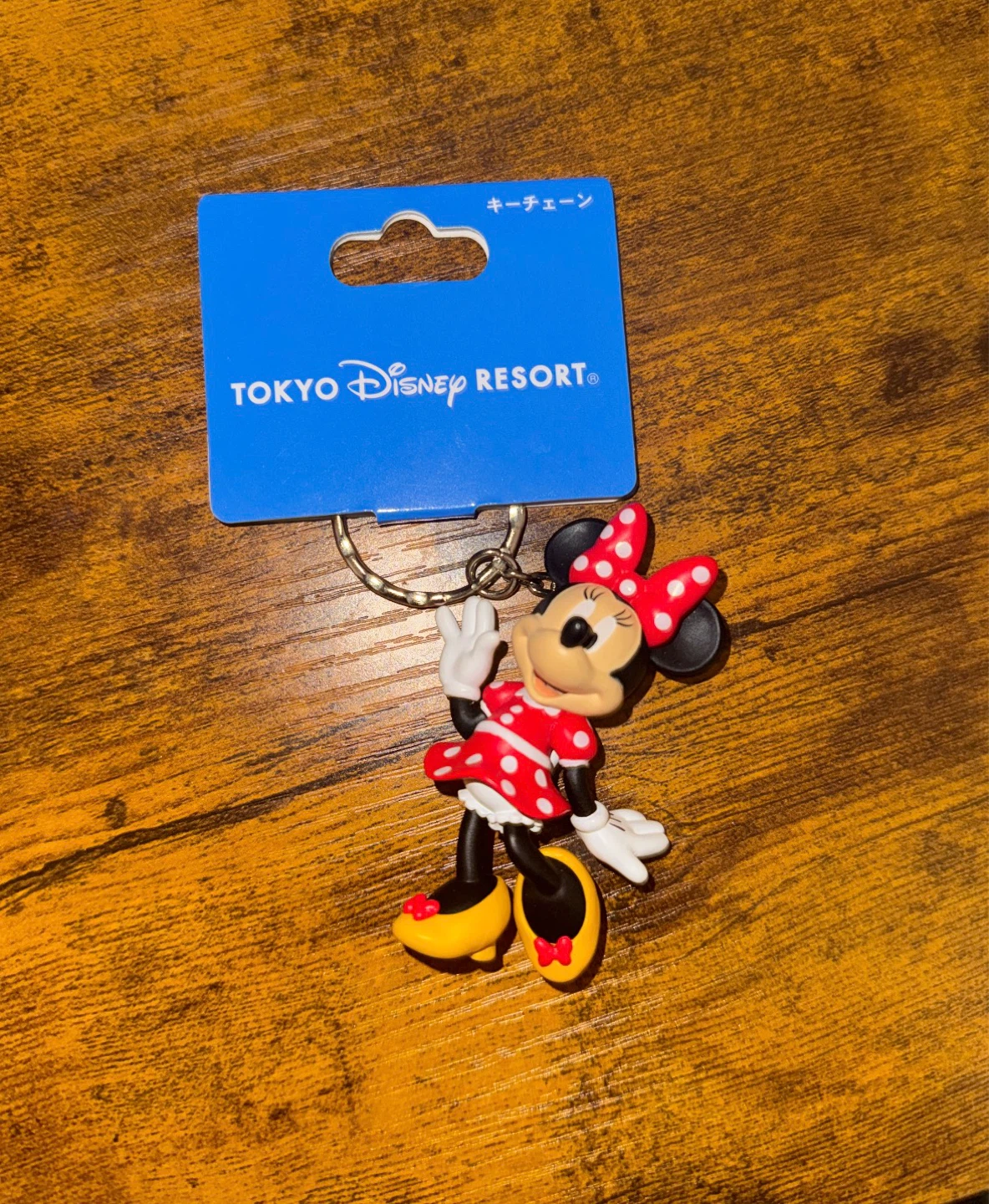 Tokyo Disney Resort Minnie Mouse Keychain