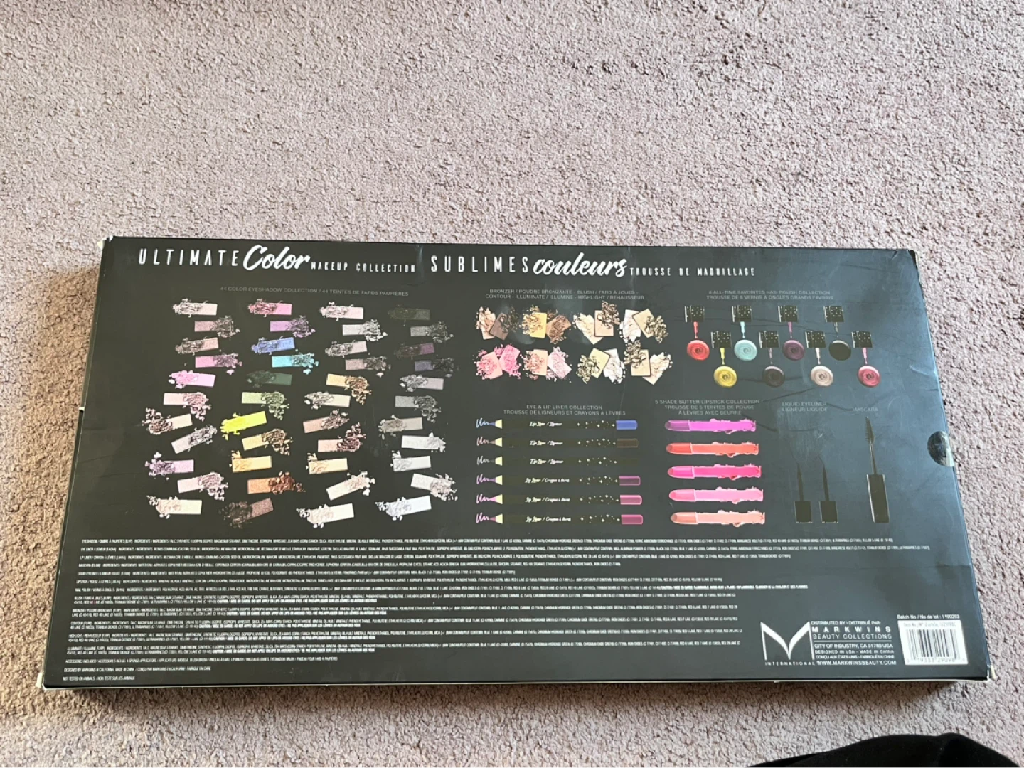 89 piece makeup set unused - photo 2