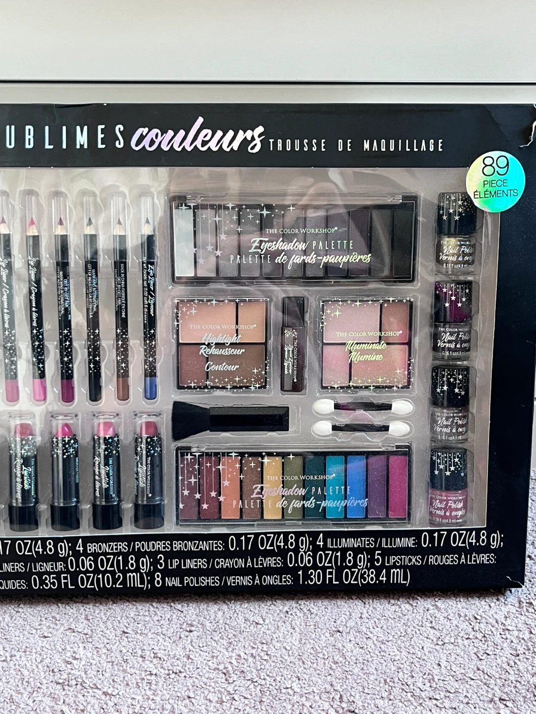 89 piece makeup set unused - photo 5