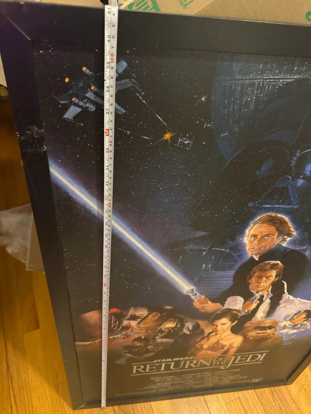 Star Wars Return of the Jedi Framed Movie Poster - photo 2