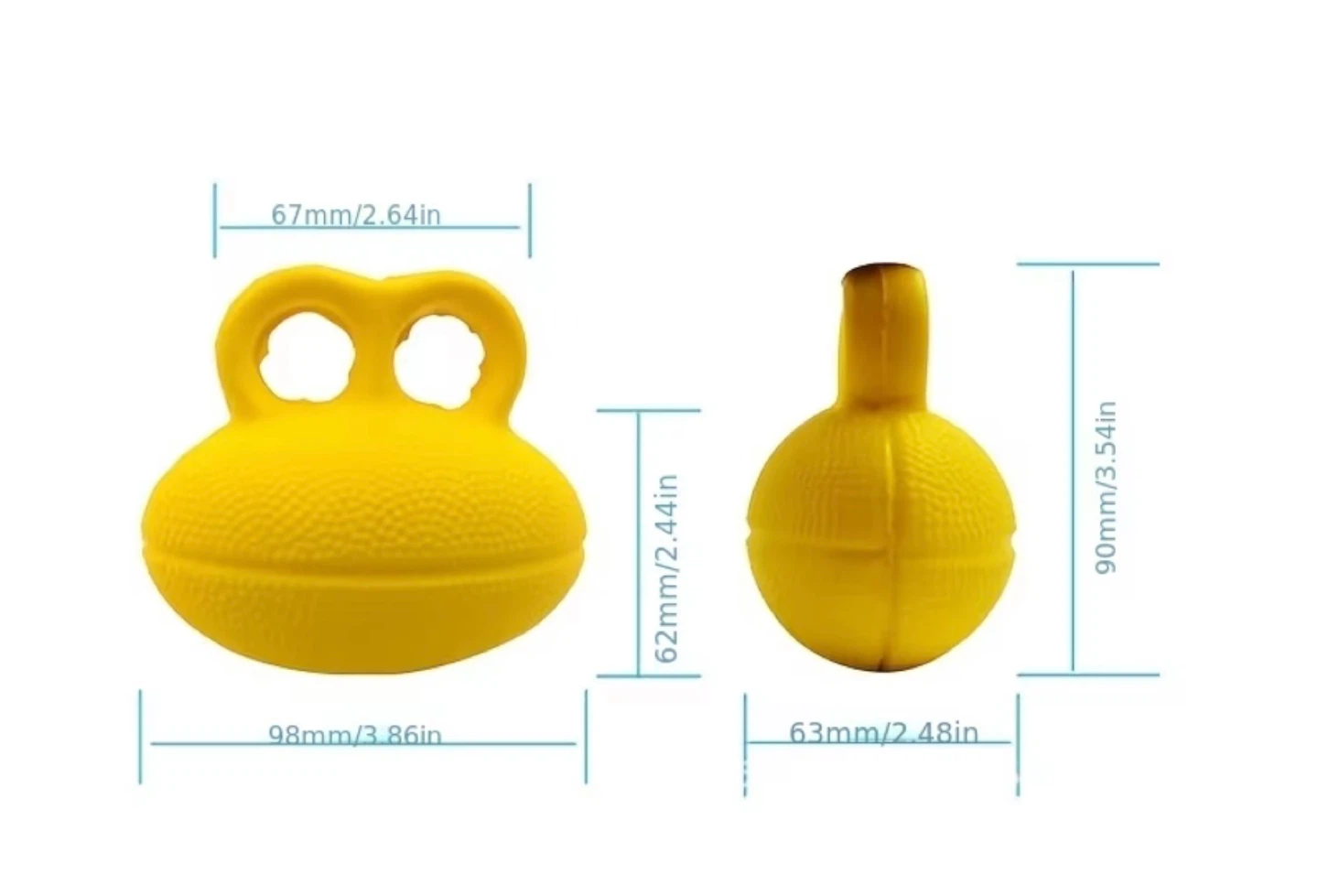 2x Yellow Hand Grip Strengtheners - photo 4