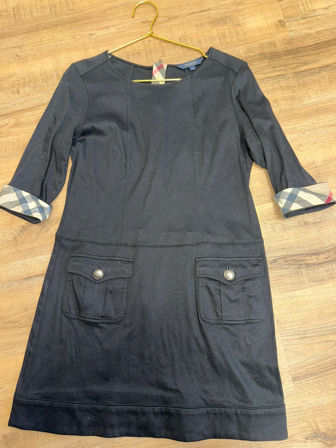 Burberry London Black Dress Size 2