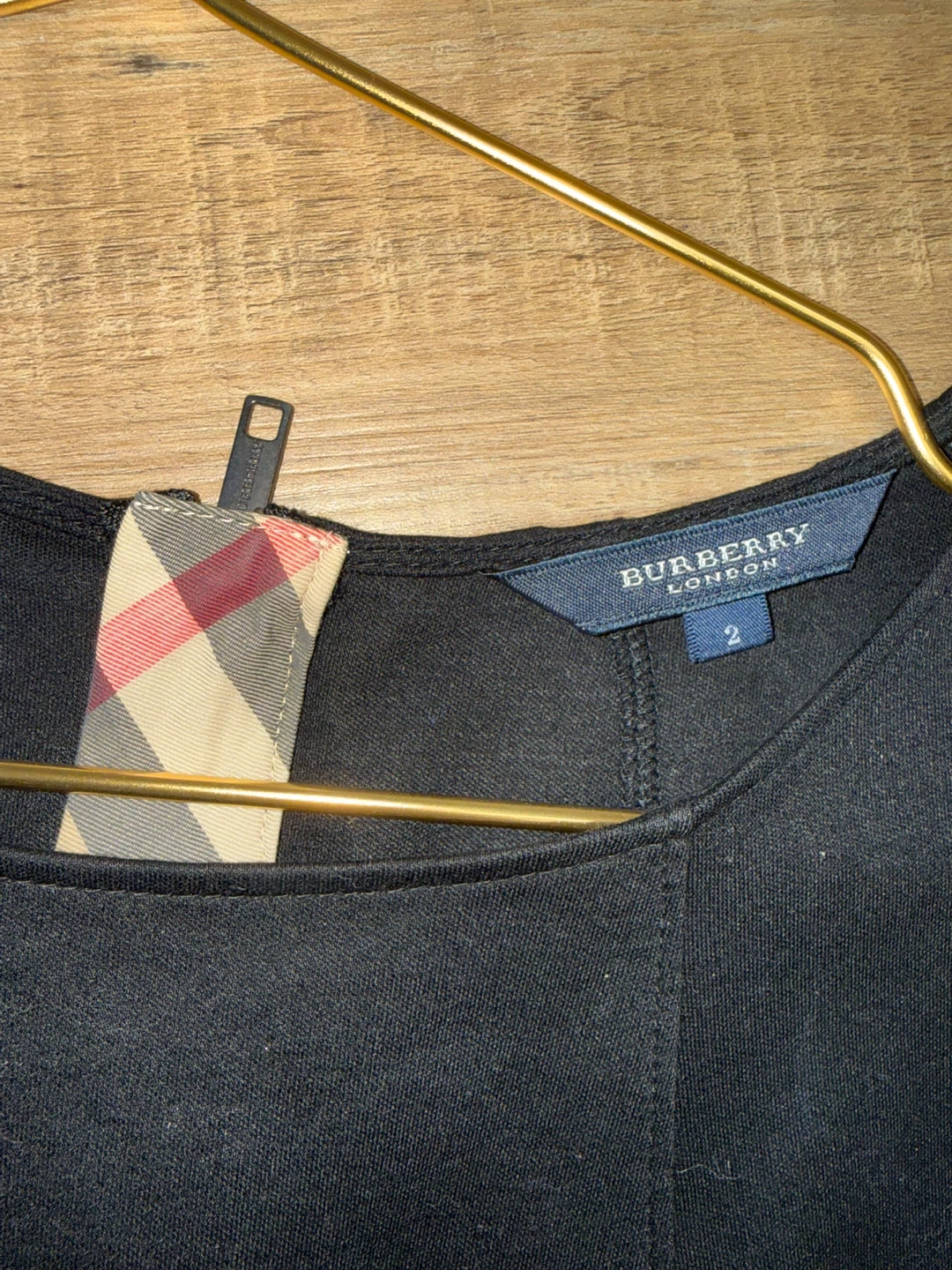 Burberry London Black Dress Size 2 - photo 2