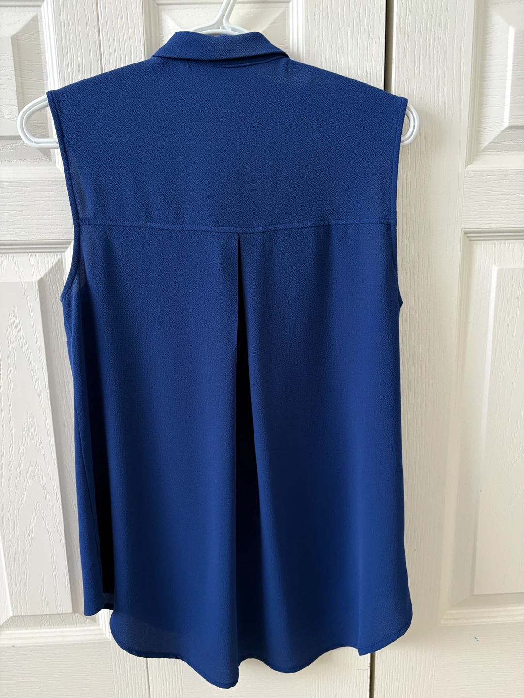 Rachel Roy Sleeveless Blue Blouse - Size M - photo 3