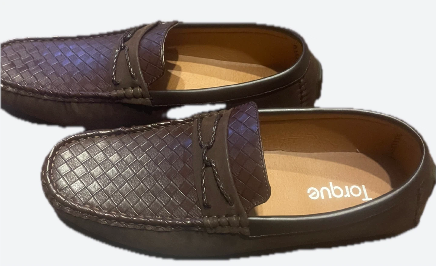 Torque Men's Brown Loafers Size 9.5 - photo 2