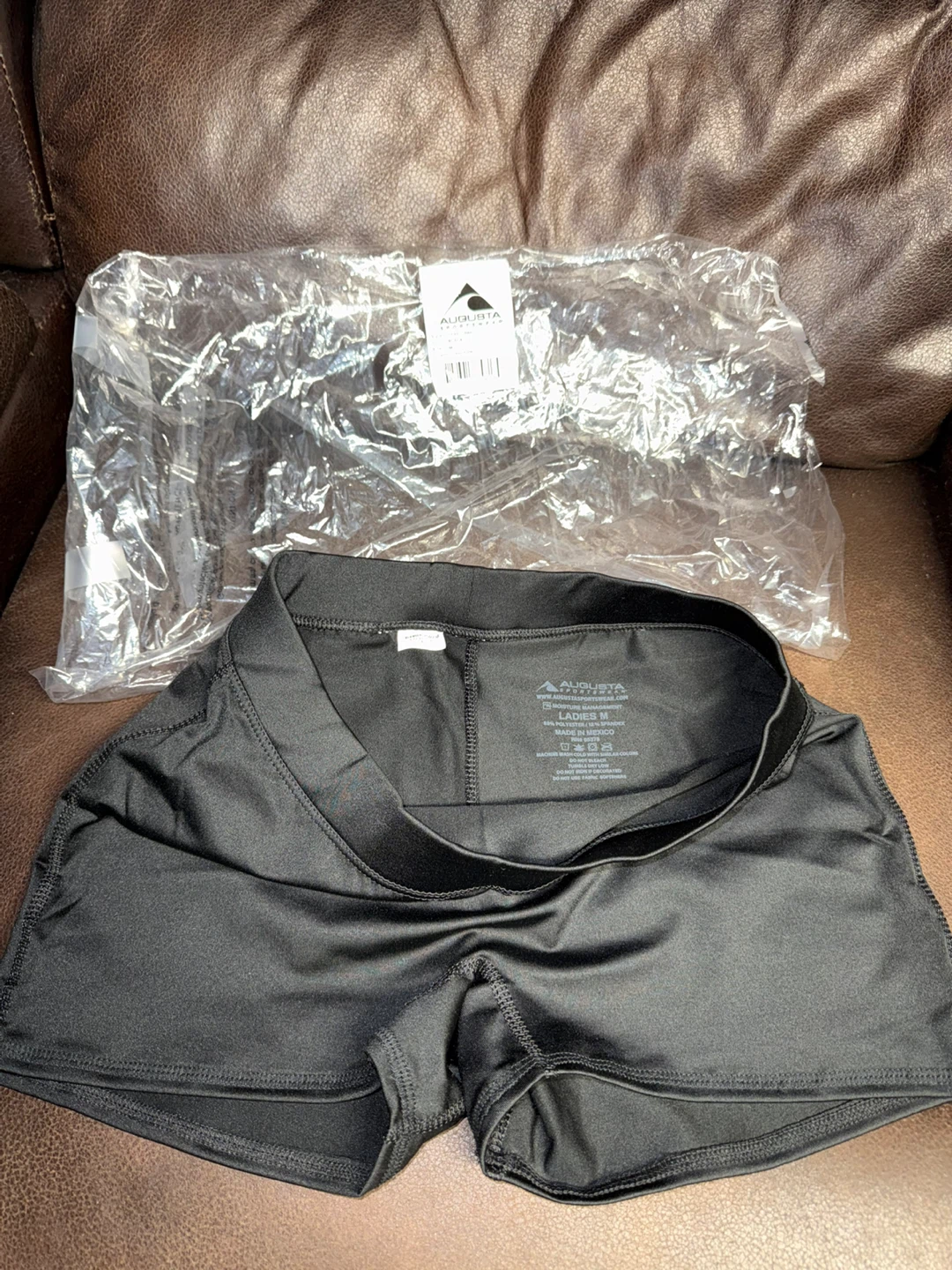 Augusta Sportswear Women's Black Athletic Shorts - Size M - photo 4