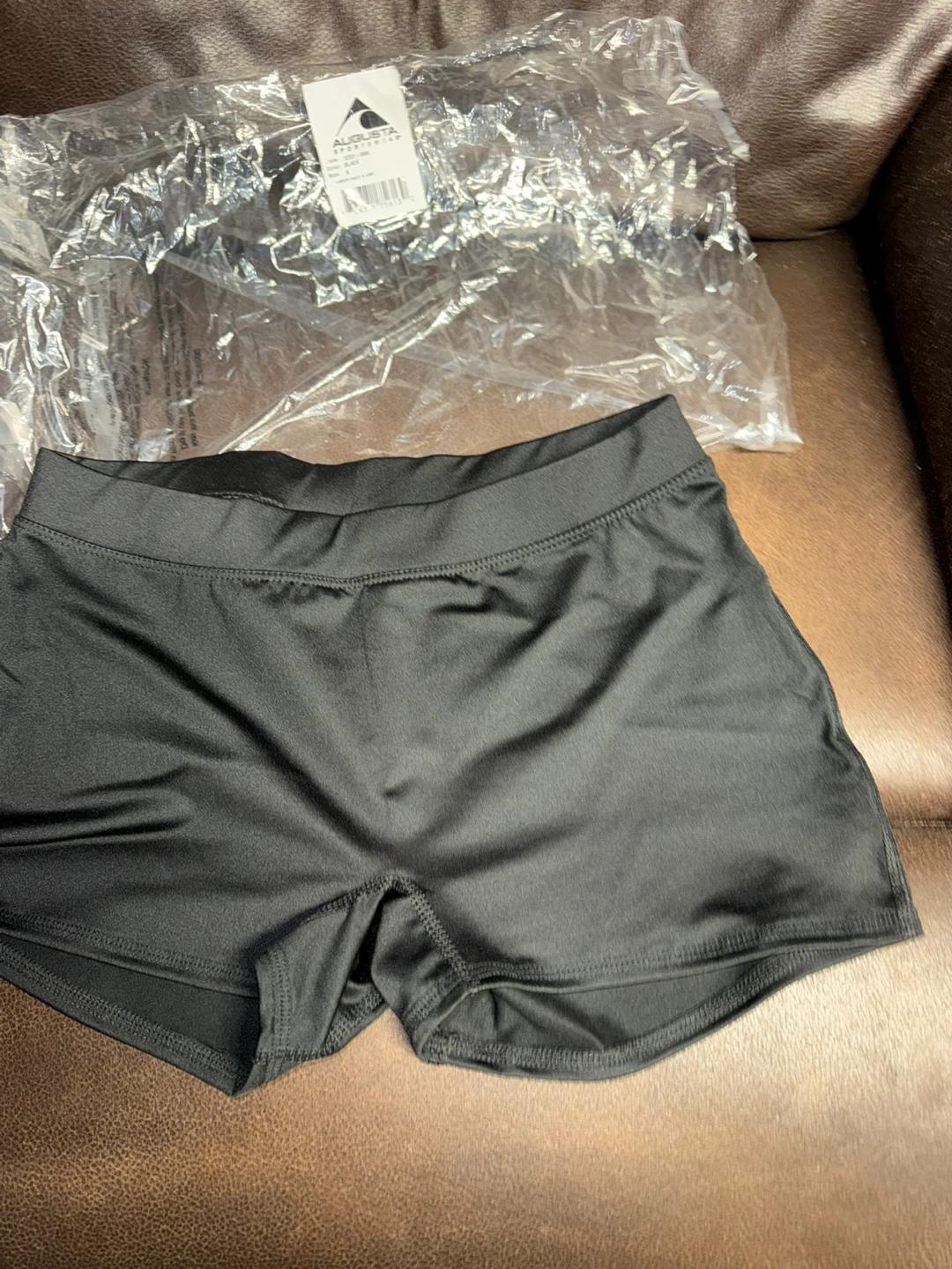 Augusta Sportswear Women's Black Athletic Shorts - Size M - photo 3