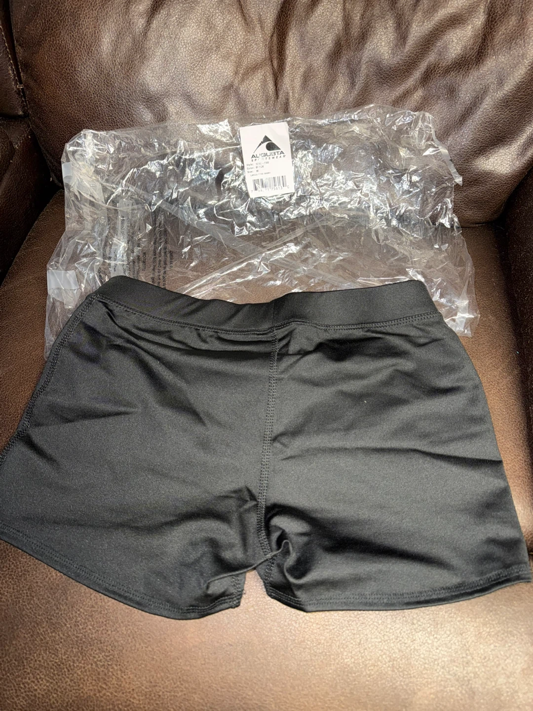 Augusta Sportswear Women's Black Athletic Shorts - Size M - photo 2