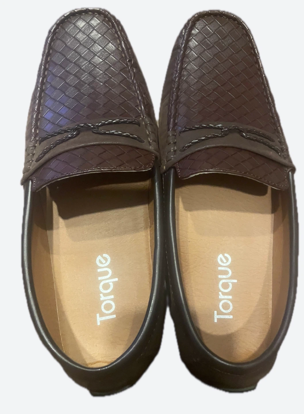 Torque Men's Brown Loafers Size 9.5 - photo 3
