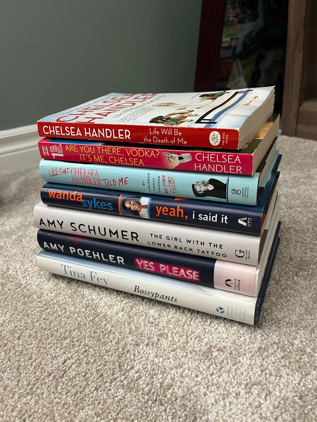 Collection of 7 Comedy Books by funny ladies