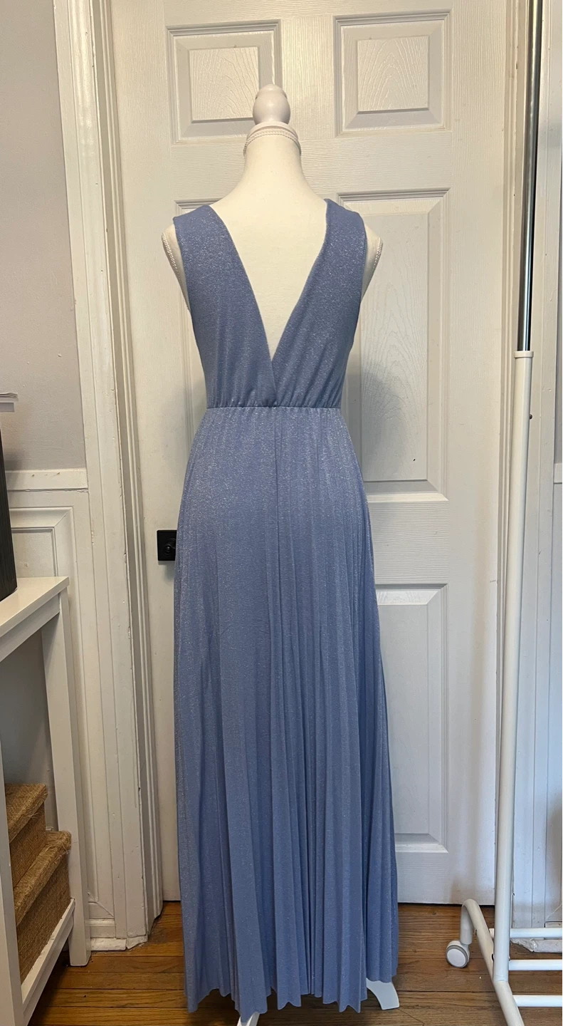(New) Women's Blue Sparkle LongDress - photo 2