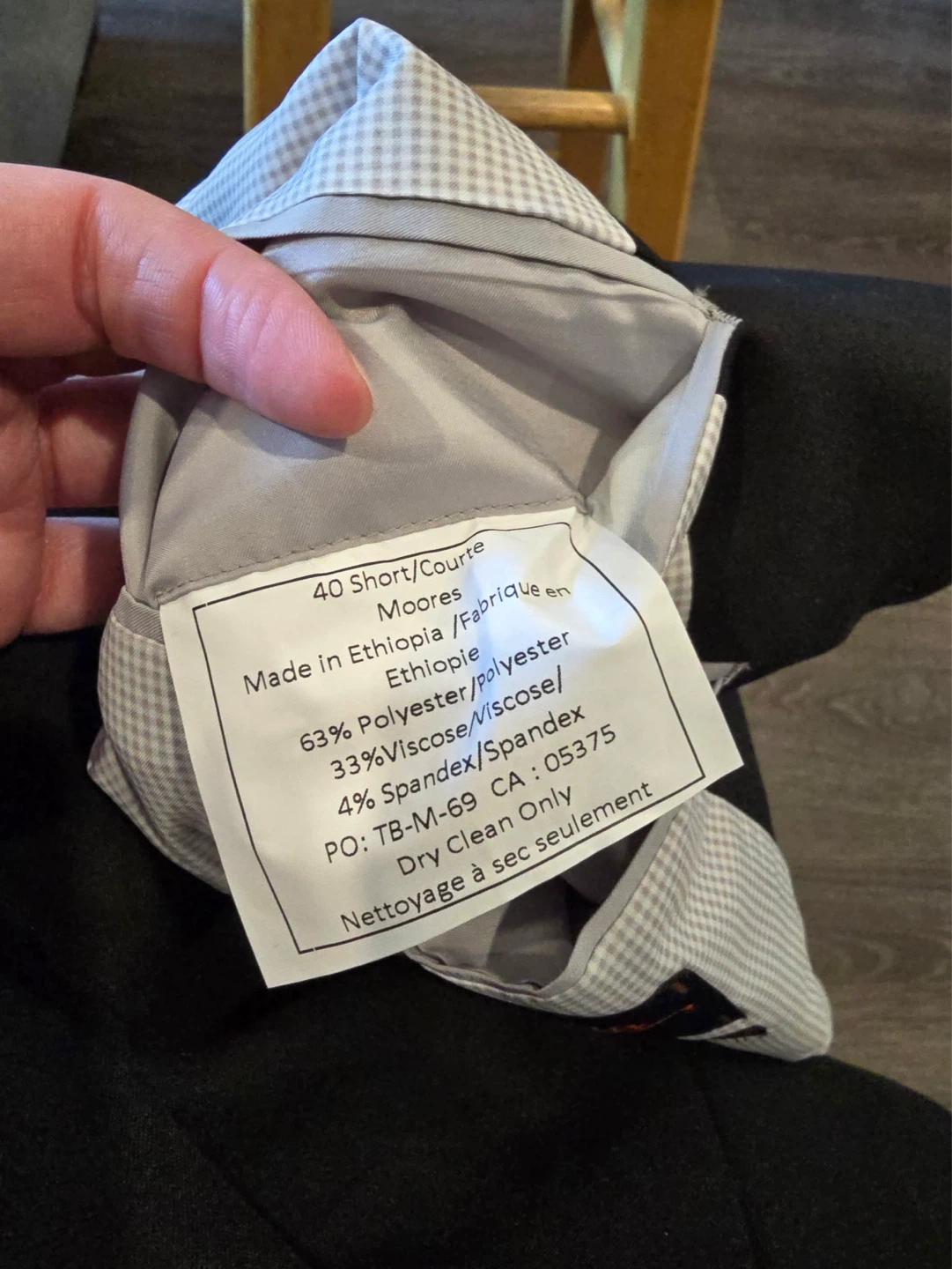 Mens black suit jacket/blazer **OPEN TO OFFERS** - photo 5