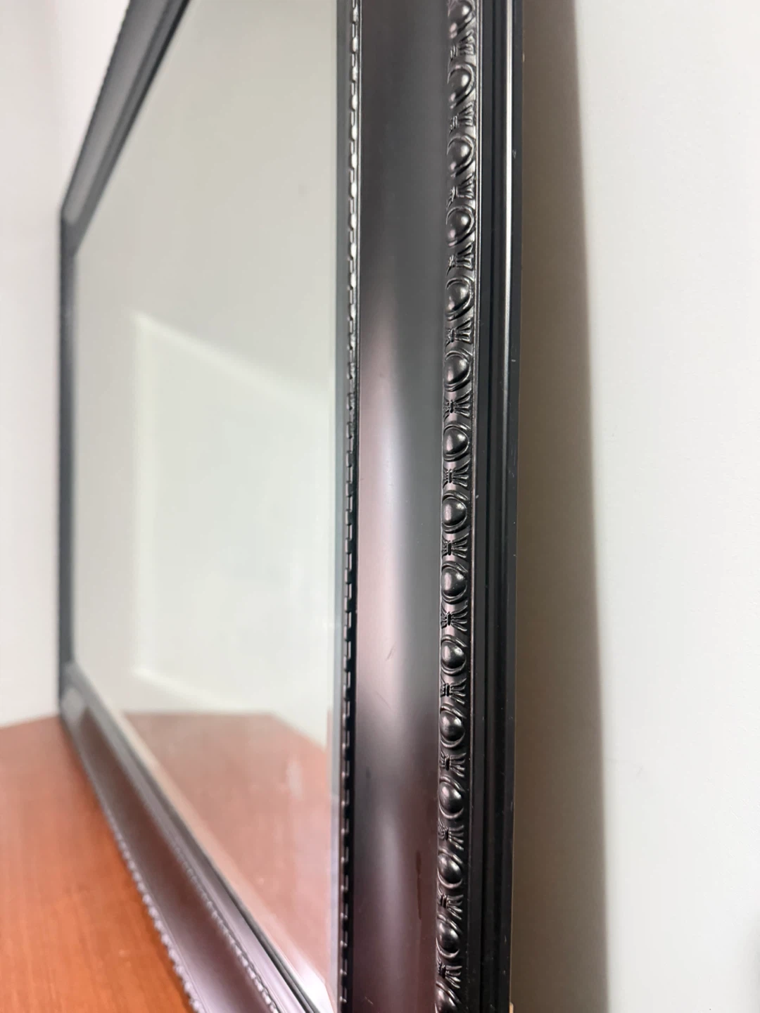 Decorative Black Framed Wall Mirror - photo 3