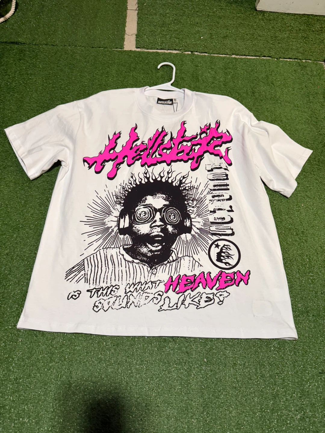 Hellstar “Heaven Sounds Like This” Tee – Sizes M & L