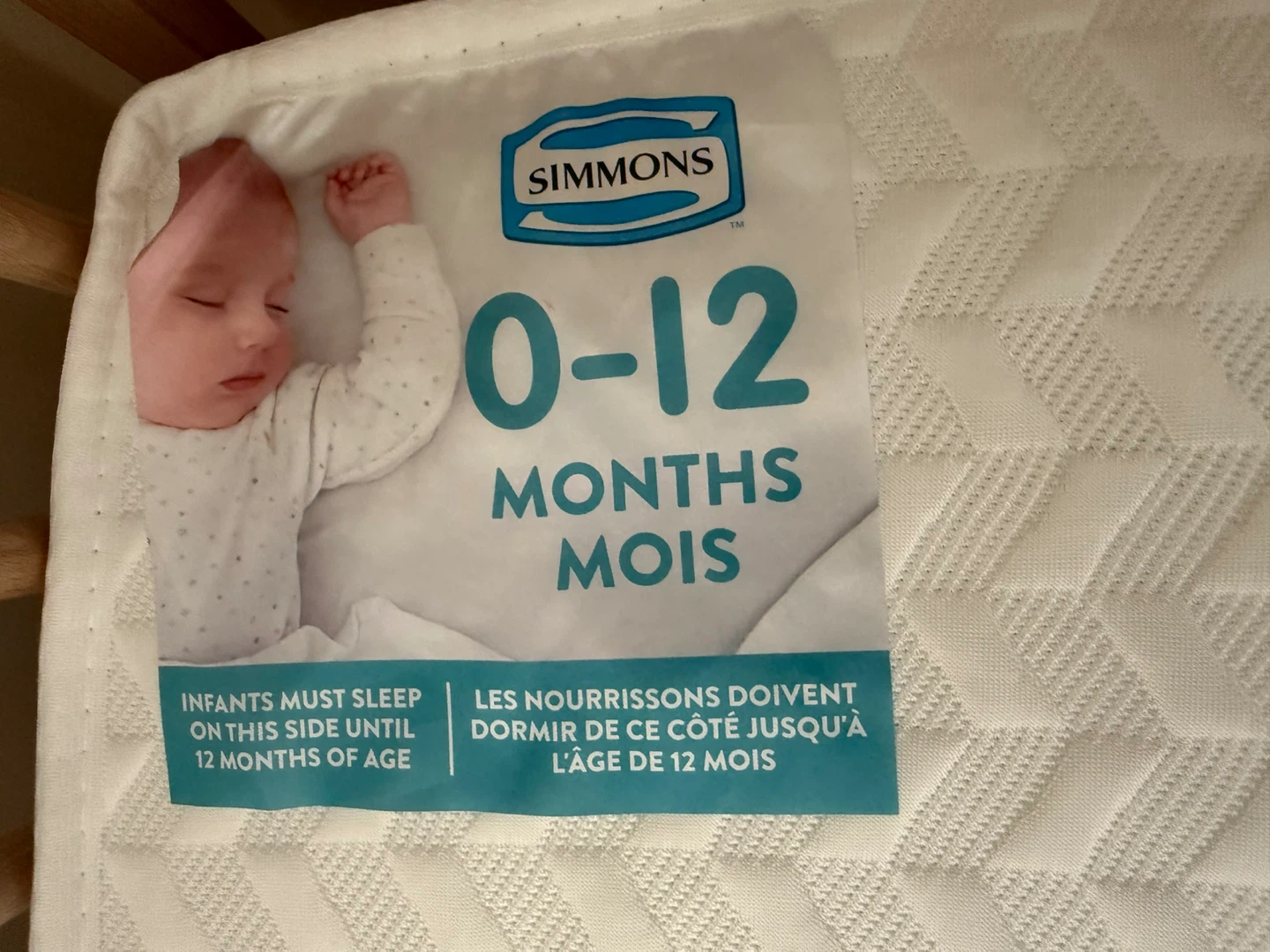 IKEA crib with mattress - photo 3