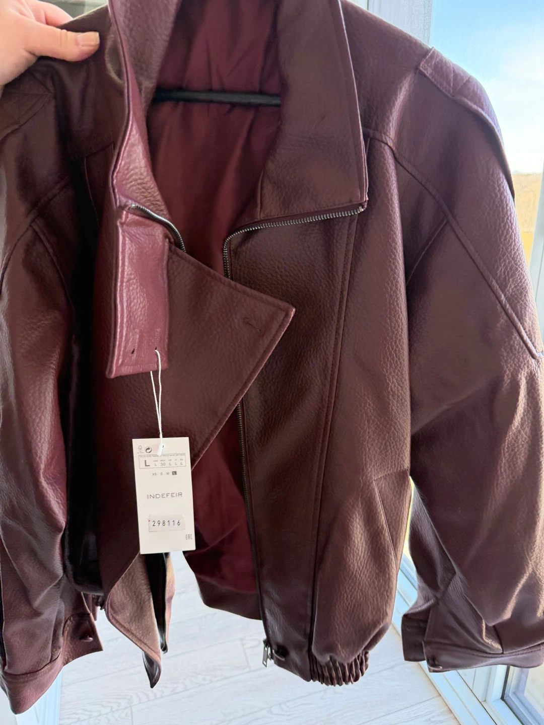 Viral Leather Jacket Size L - photo 5