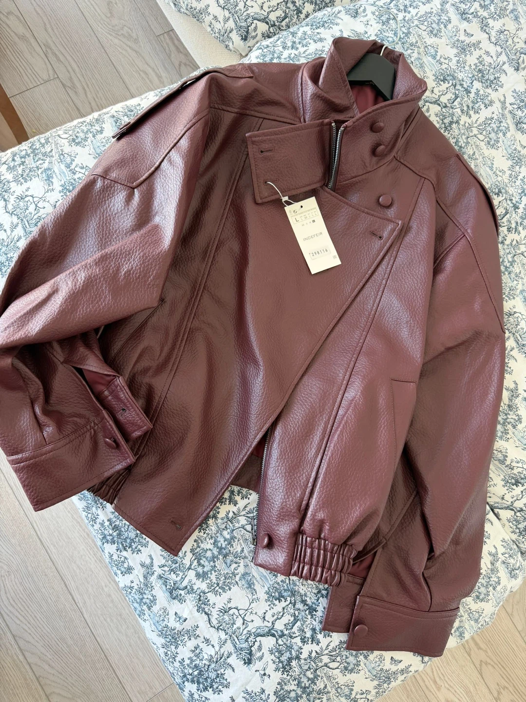 Viral Leather Jacket Size L - photo 4
