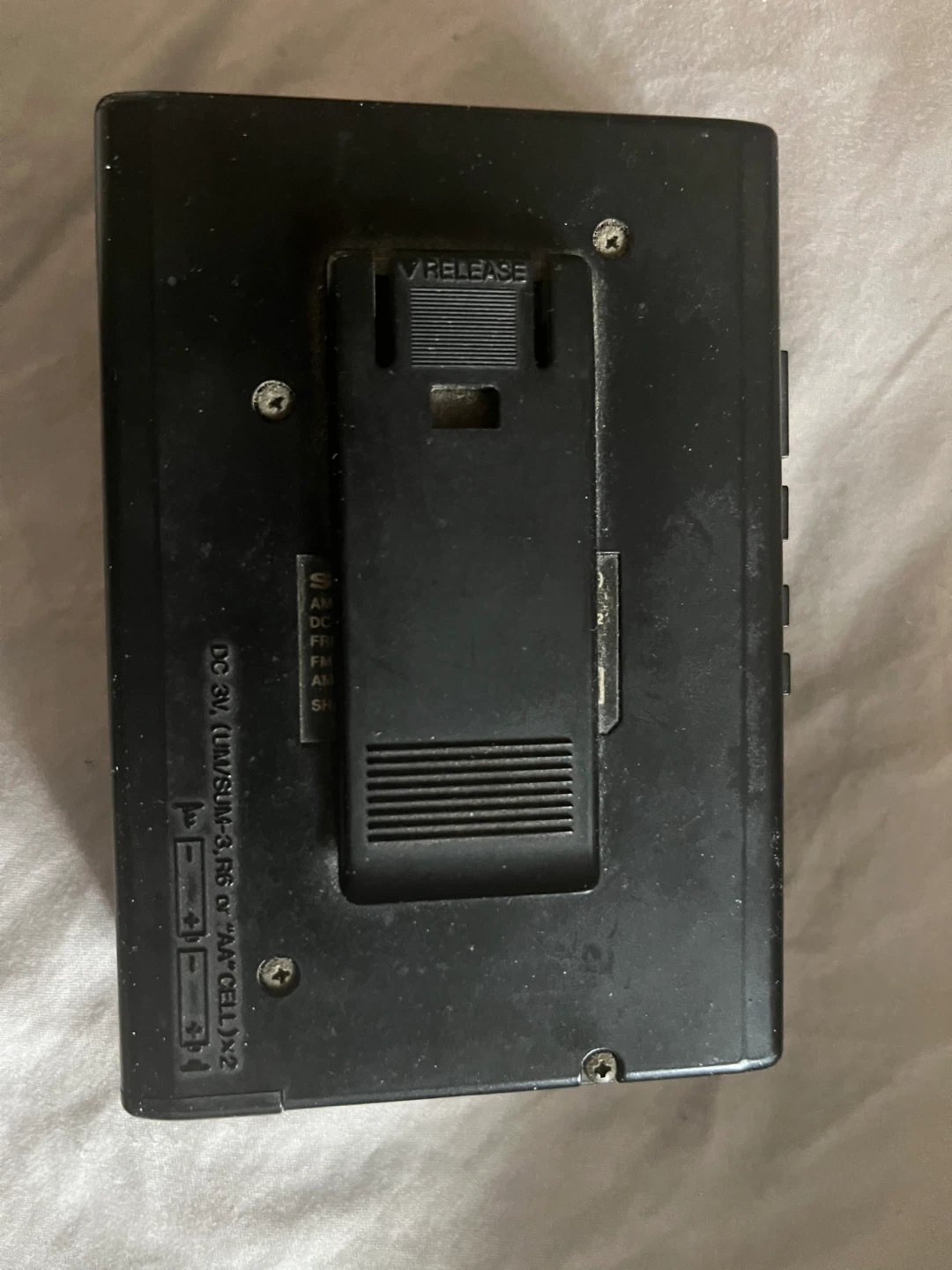 Sharp AM/FM Stereo Cassette Player - photo 2