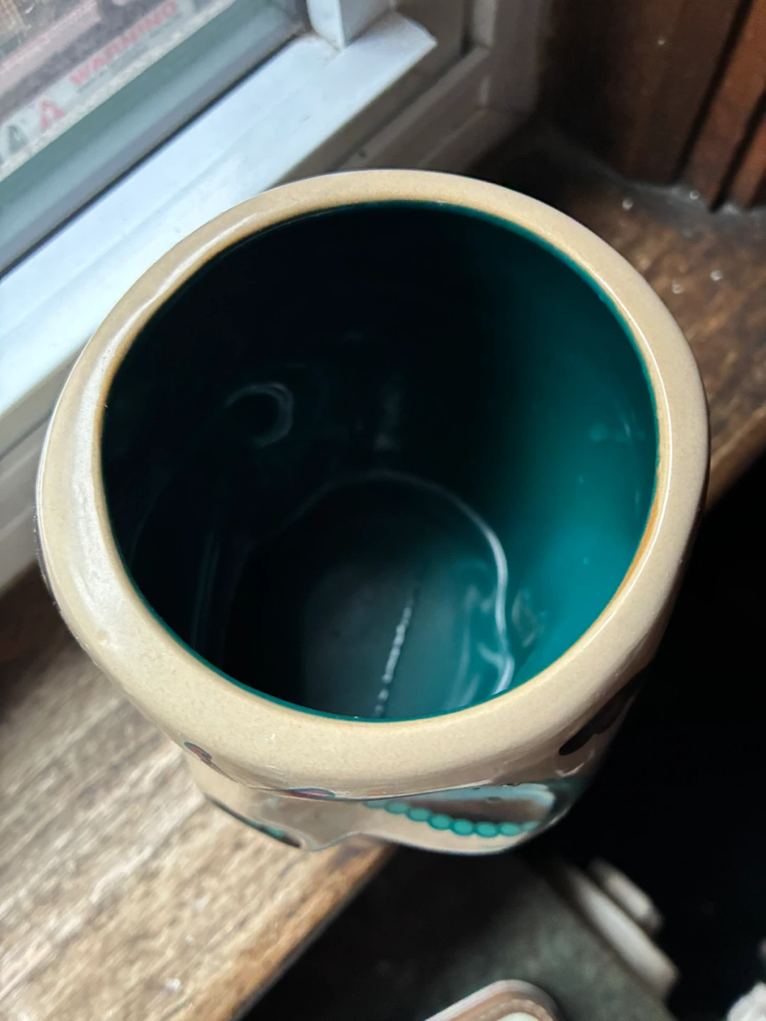 $6 Skull Shaped Mug Ceramic Tequila Cazadores bar ad - photo 4