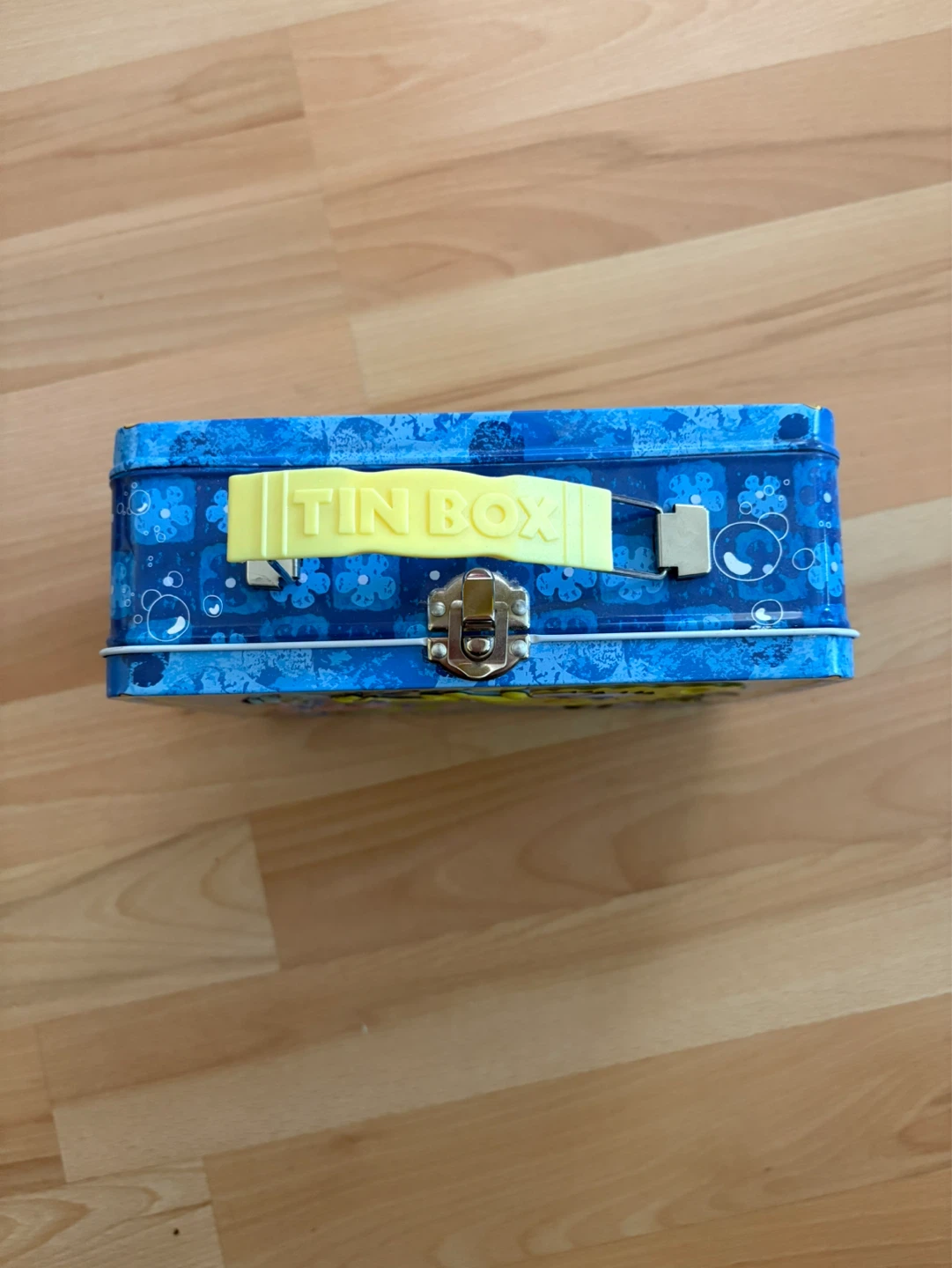 Spongebob Squarepants 2008 Metal Collector Lunchbox - photo 3