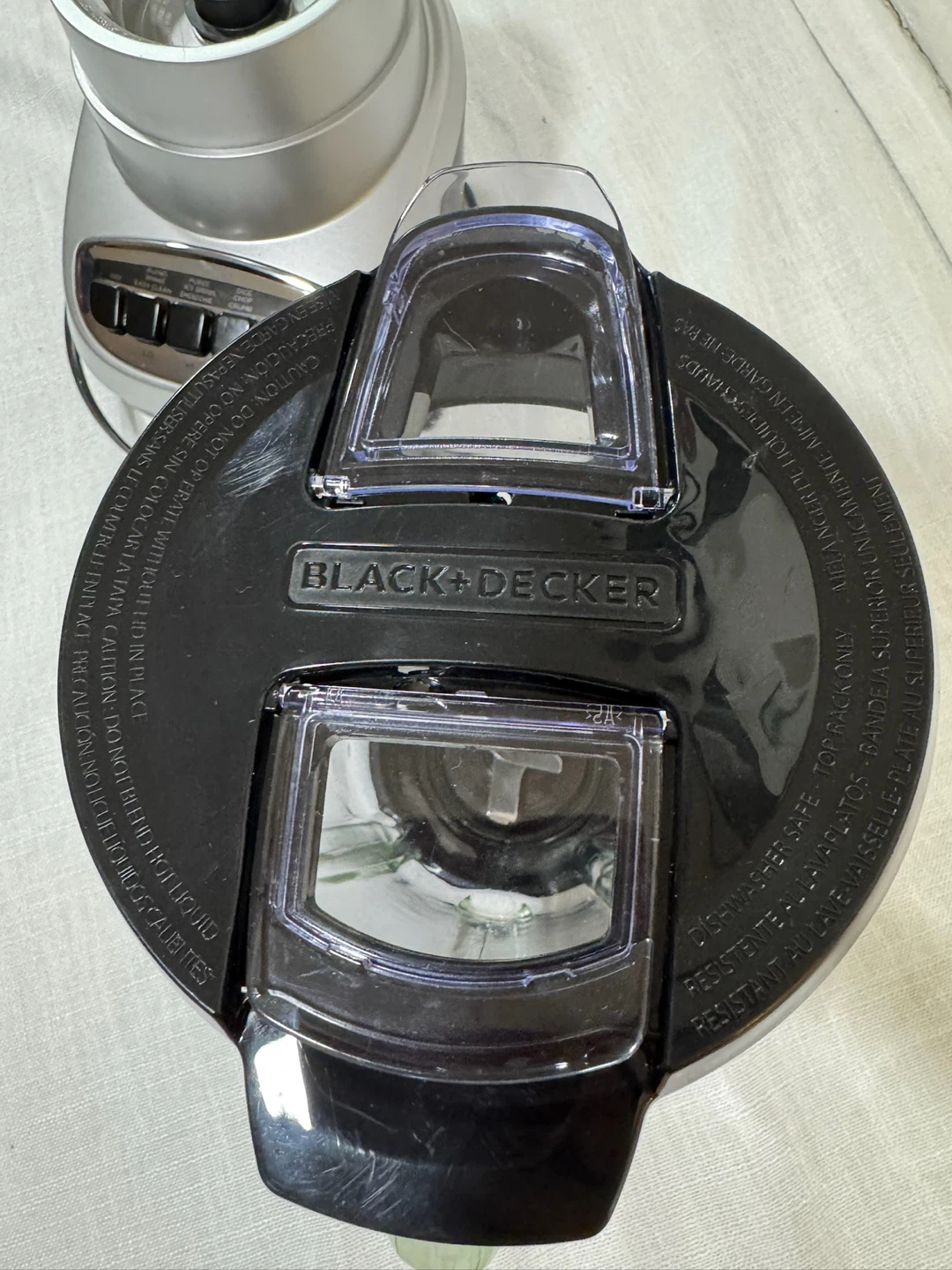 BLACK+DECKER PowerCrush Blender 6-Cup Glass Jar - photo 3