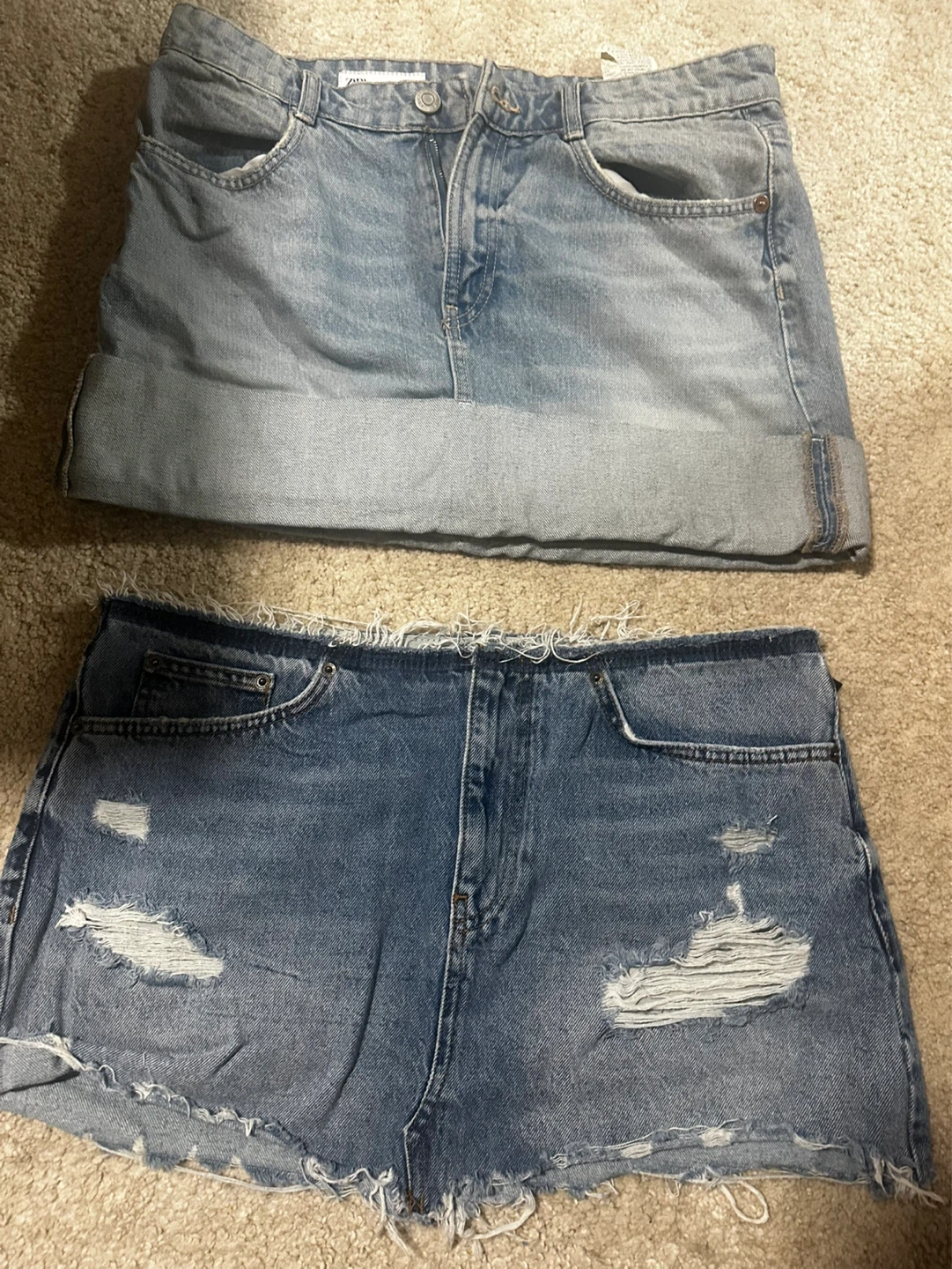 ZARA Denim Shorts Bundle