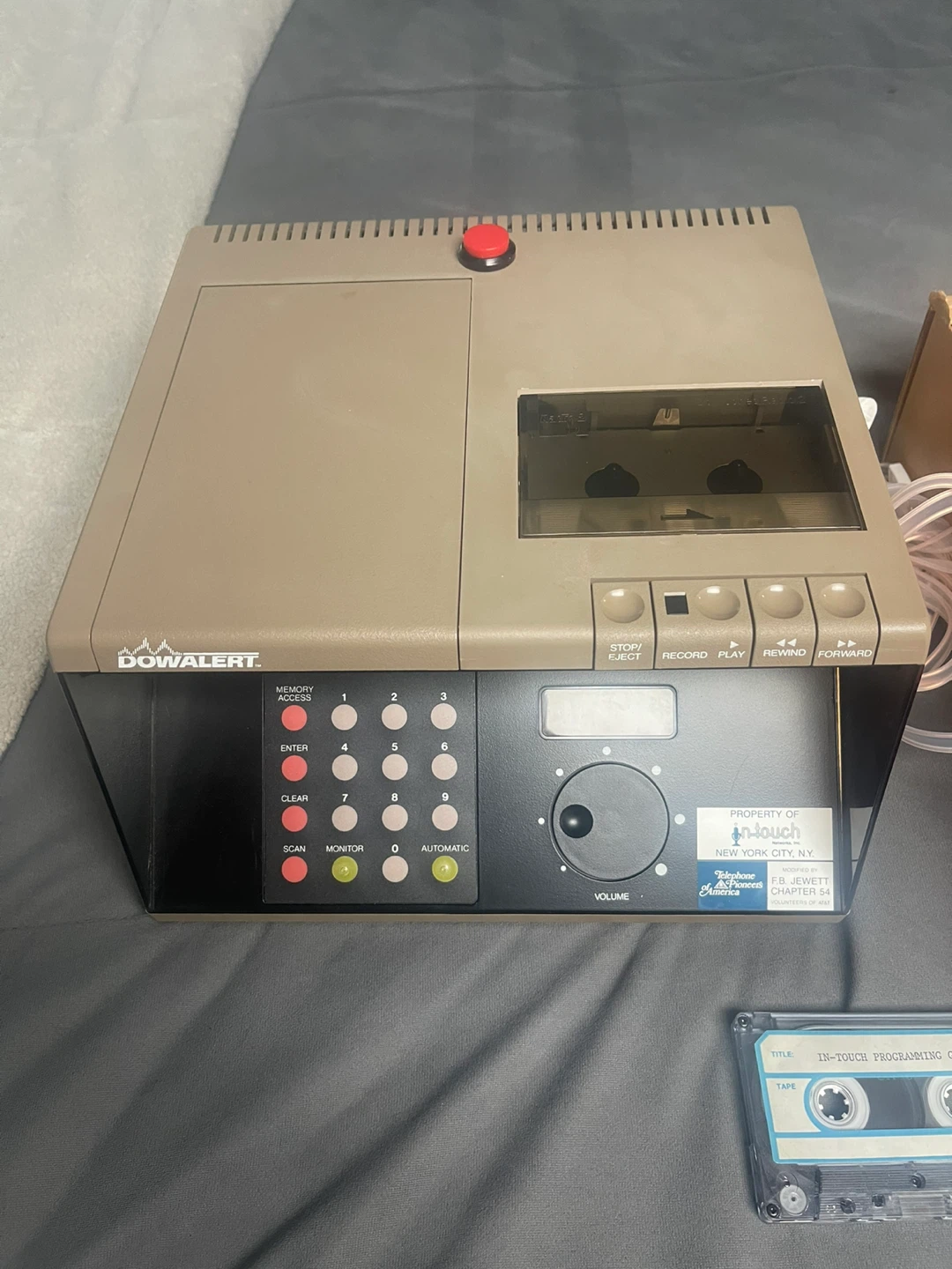 DOWALERT Cassette Voice Recorder with Maxell Tapes - photo 2