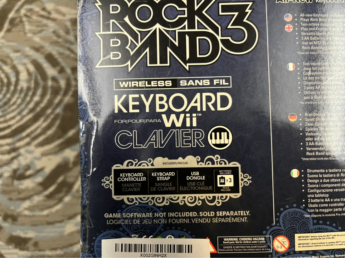 Wii Rock Band 3 Wireless Keyboard Controller - photo 4