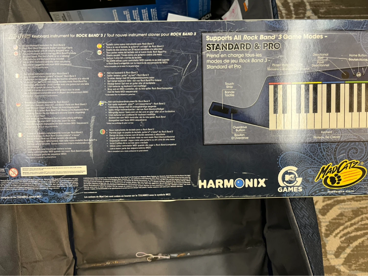 Wii Rock Band 3 Wireless Keyboard Controller - photo 5