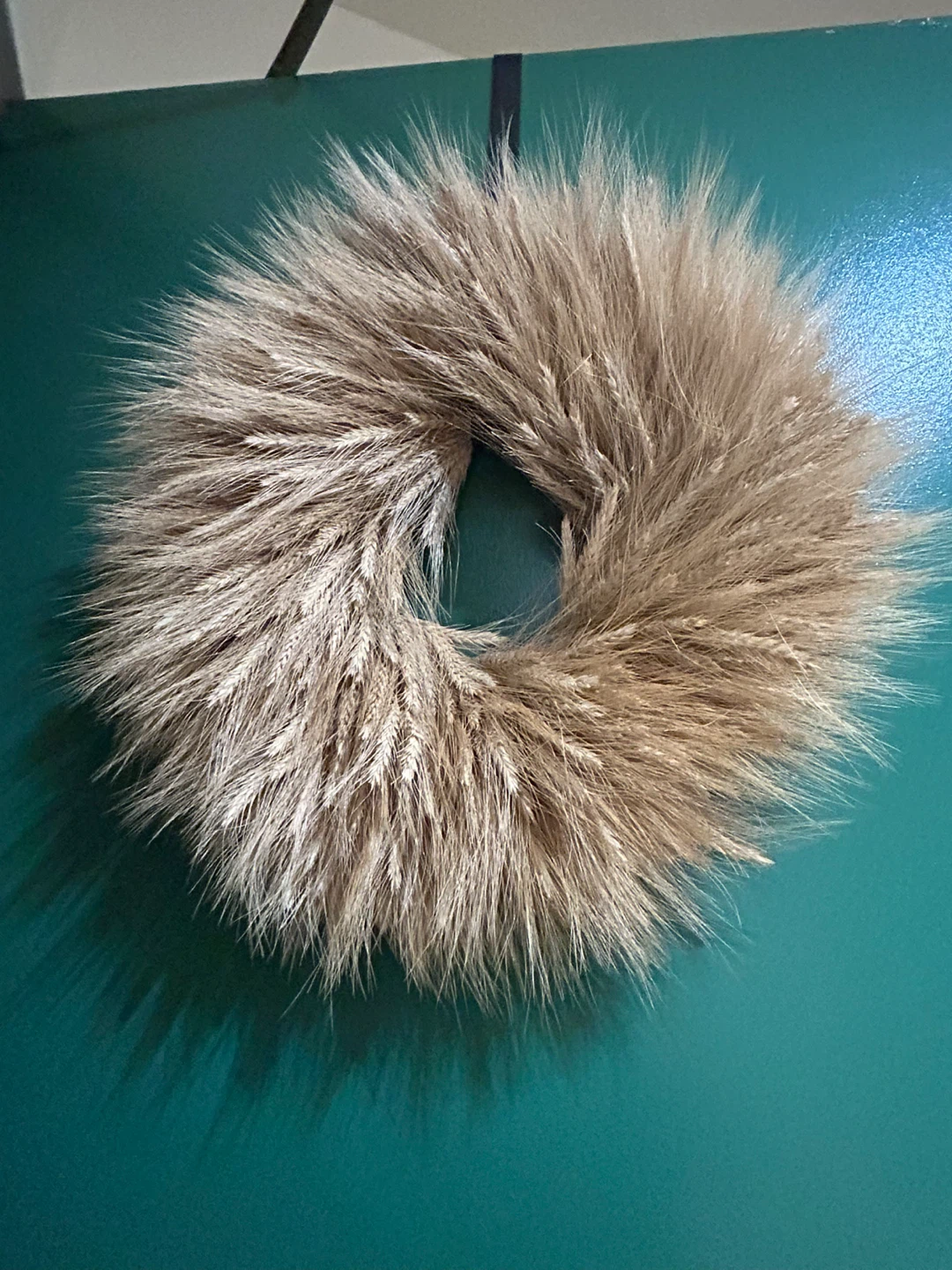 Dried Wheat Wreath