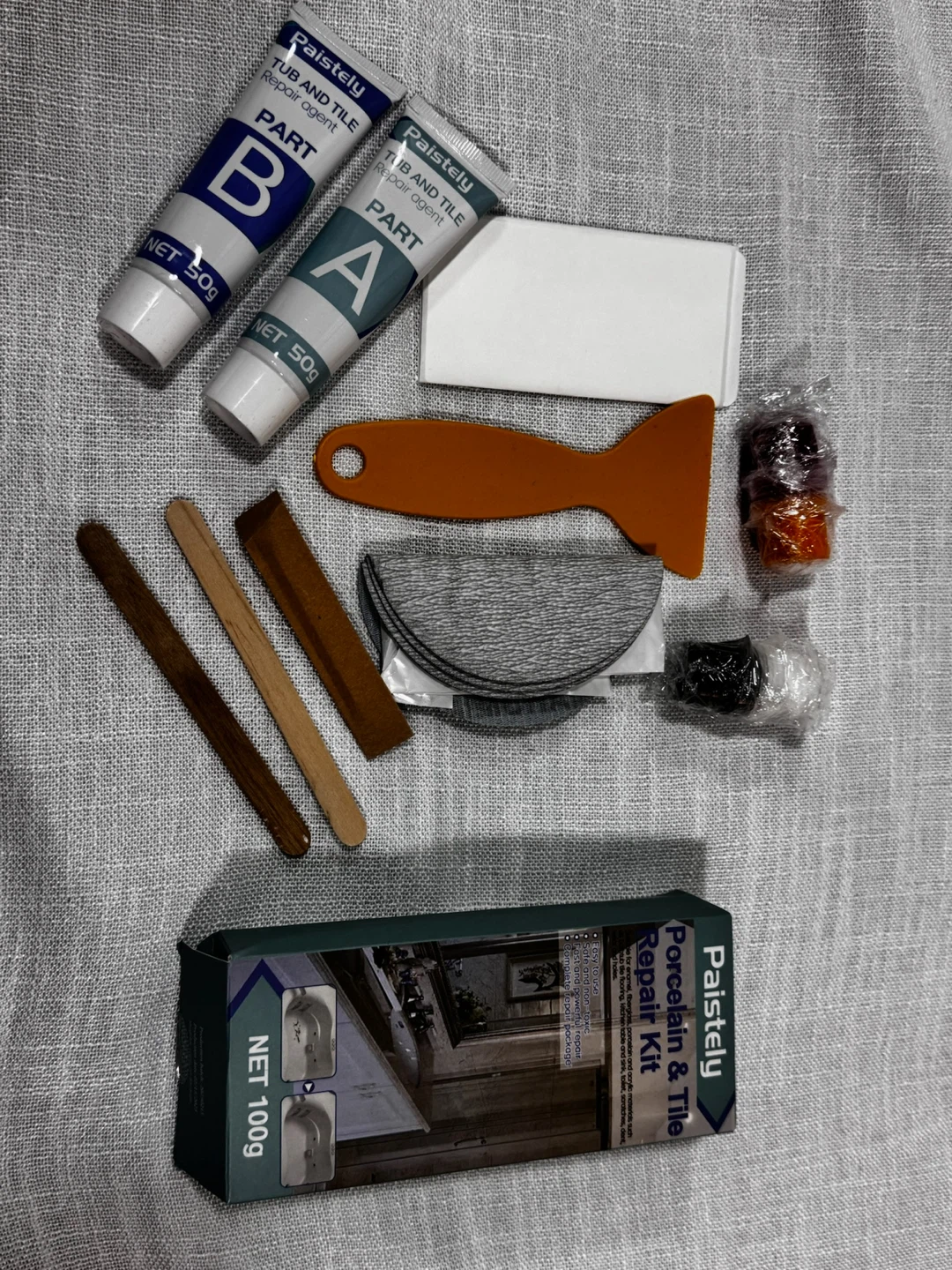 Paistely Porcelain & Tile Repair Kit - photo 2