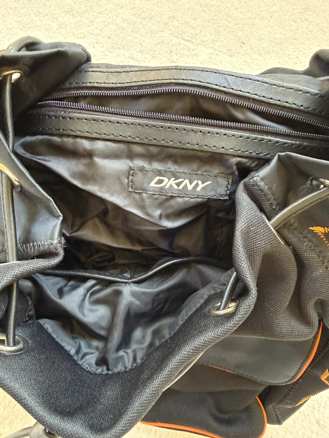 DKNY Black Backpack - photo 3