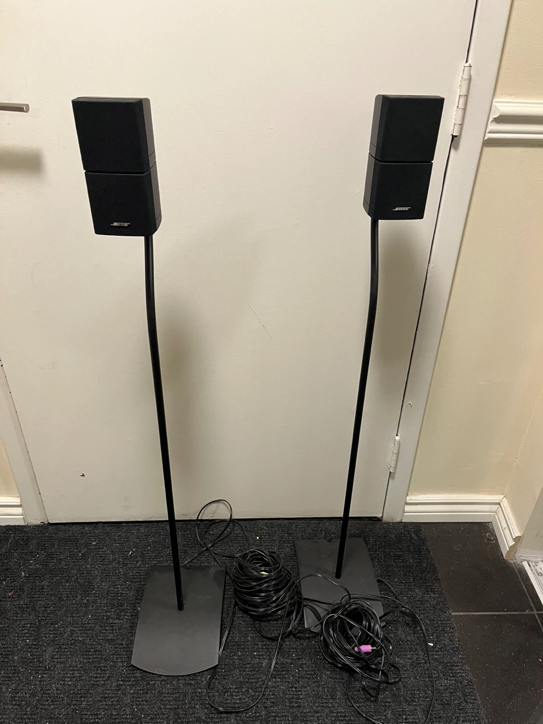 Bose Surround Speakers with Stands